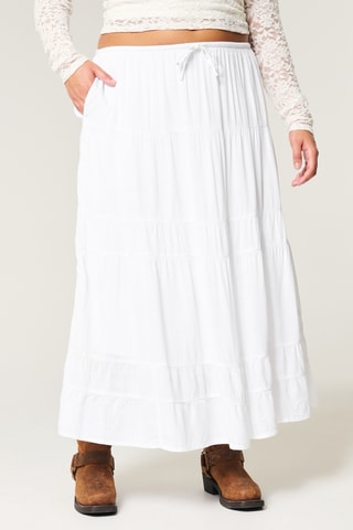 Jupe longue - Blanc