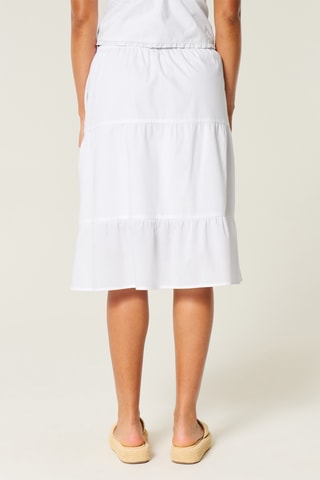 Jupe midi - Blanc