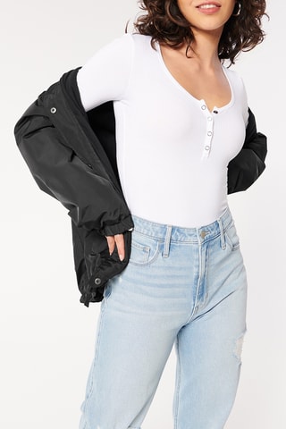 Veste à capuche - Noir