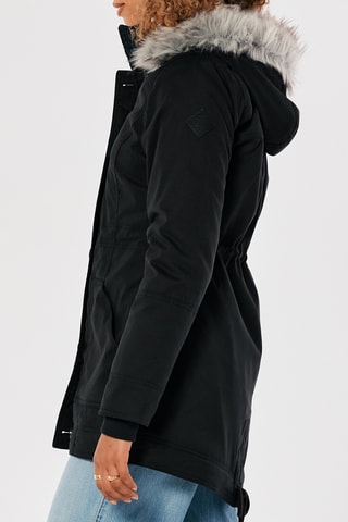 Parka à capuche - Noir