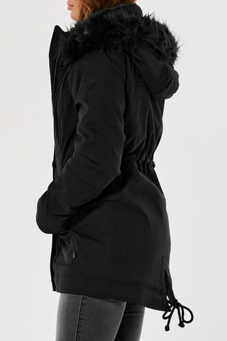 Parka à capuche - Noir