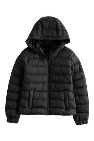 Doudoune à capuche - Noir