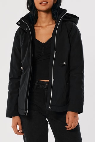 Veste à capuche - Noir