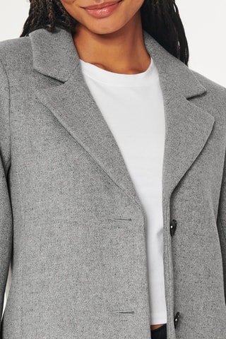 Manteau en laine - Gris