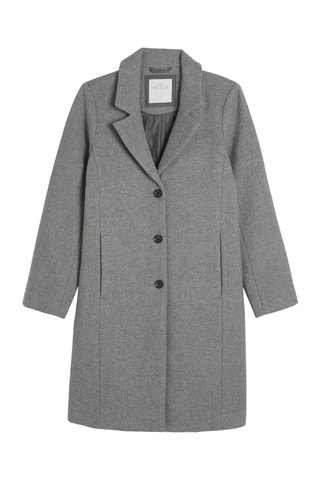 Manteau en laine - Gris