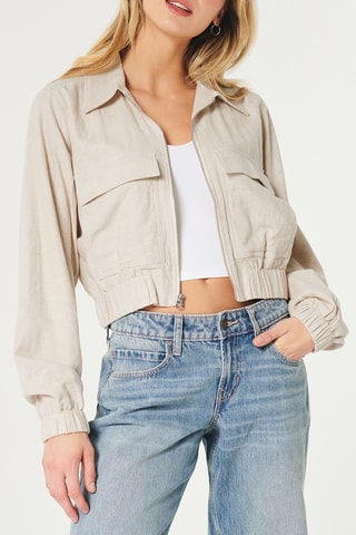 Veste en lin - Beige