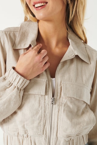 Veste en lin - Beige