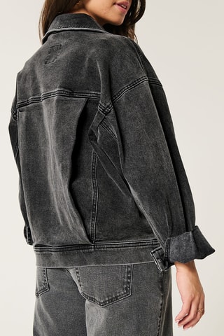 Veste en jean - Noir