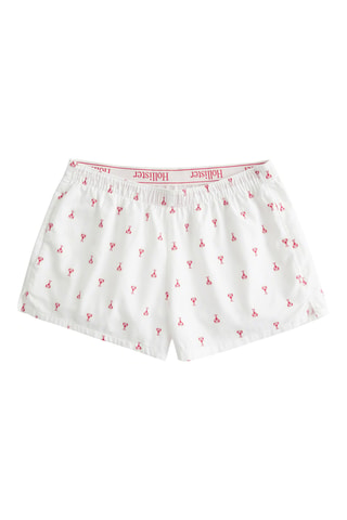 Short de pyjama - Blanc