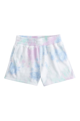 Short polaire tie and dye - Violet