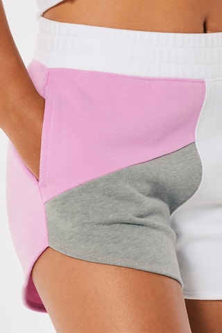 Short taille haute - Blanc