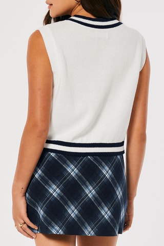 Pull sans manches - Blanc