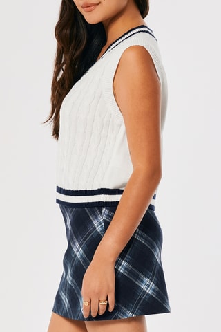 Pull sans manches - Blanc