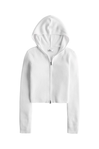 Gilet à capuche - Blanc