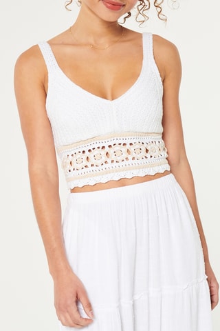 Crop top - Blanc