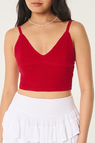 Crop top - Rouge