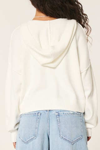 Gilet à capuche - Blanc