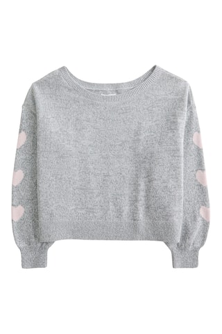 Pull - Gris clair chiné