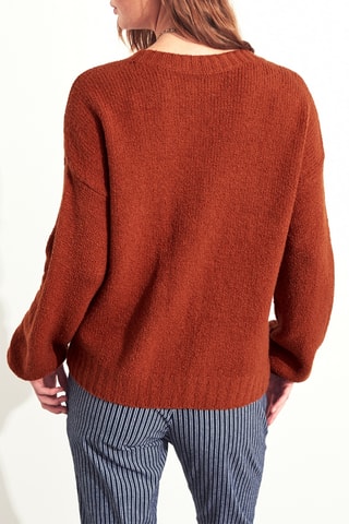 Pull - Rouge brique