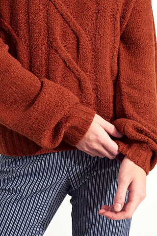 Pull - Rouge brique
