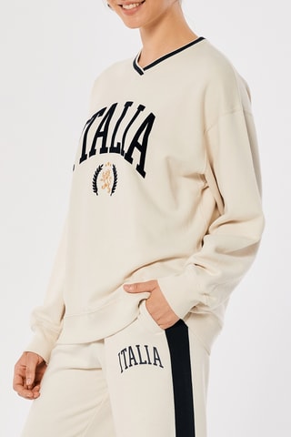 Sweat oversize - Ecru