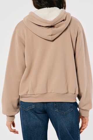 Sweat à capuche - Marron clair