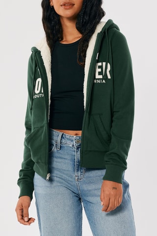Sweat à capuche - Vert