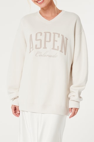 Sweat oversize - Ecru