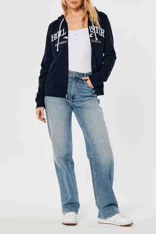 Sweat à capuche - Bleu marine