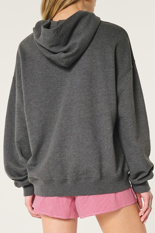 Sweat à capuche - Gris foncé