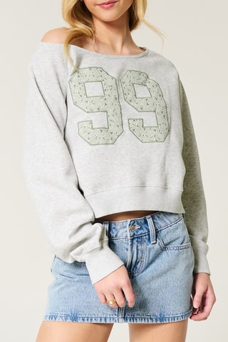 Sweat - Gris clair chiné