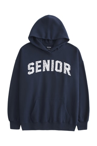 Sweat à capuche - Bleu marine