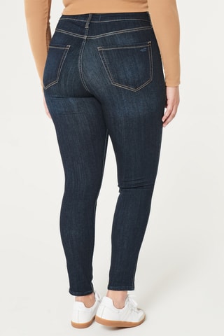 Jean taille haute - Bleu foncé