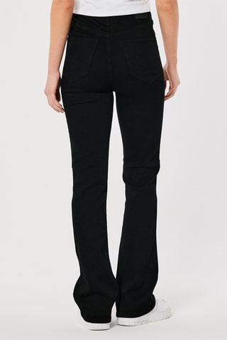 Jean bootcut taille haute - Noir