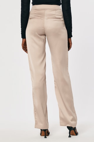 Pantalon taille haute - Taupe