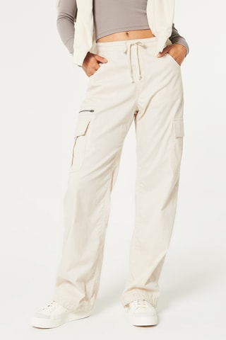 Pantalon cargo - Ecru