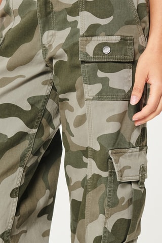 Pantalon cargo - Vert olive