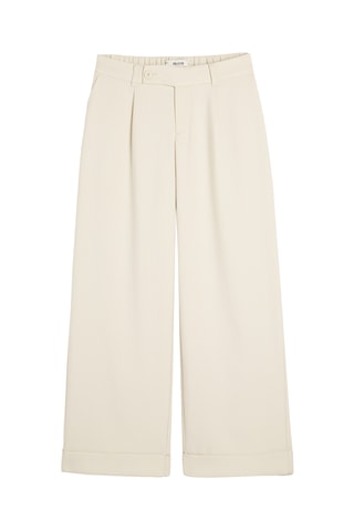 Pantalon wide legs - Ecru