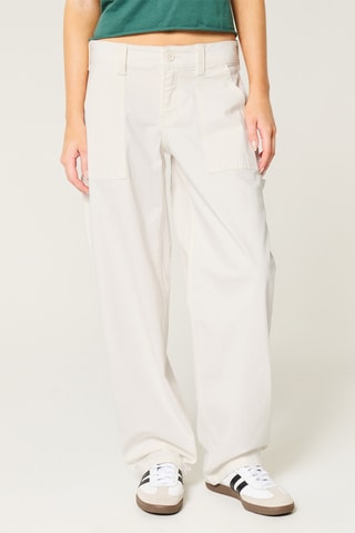 Pantalon baggy - Blanc