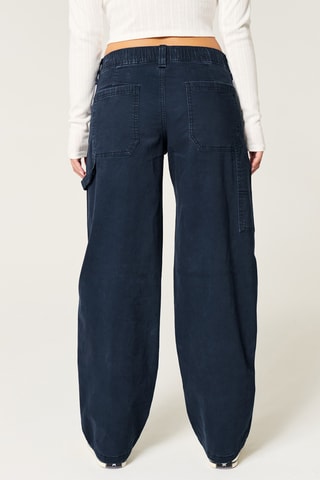 Pantalon baggy - Bleu marine