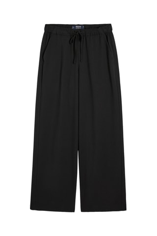 Pantalon wide legs - Noir