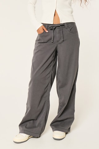 Pantalon baggy - Anthracite