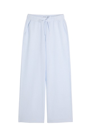 Pantalon baggy - Ciel et blanc