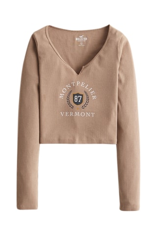 T-shirt - Marron clair