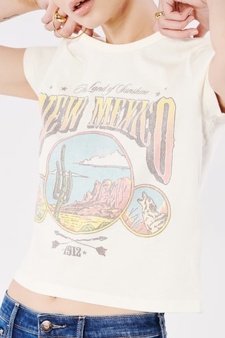 T-shirt relaxed - Ecru