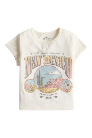 T-shirt relaxed - Ecru