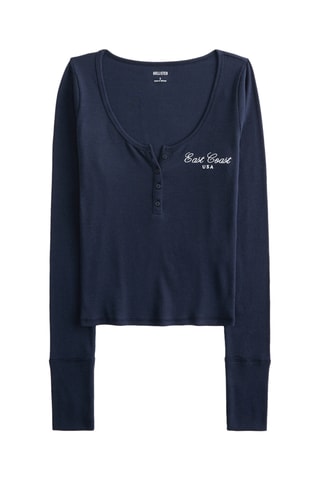 Top - Bleu marine