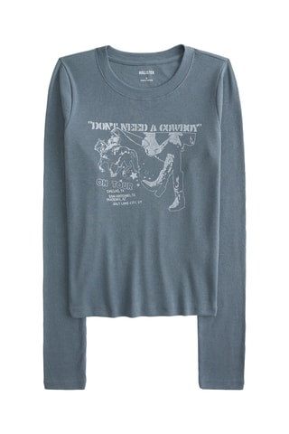Top - Bleu clair