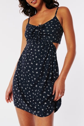 Robe patineuse - Bleu marine
