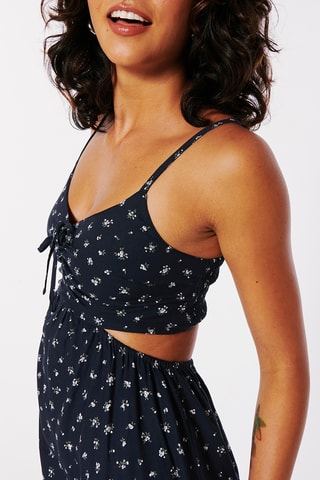 Robe patineuse - Bleu marine